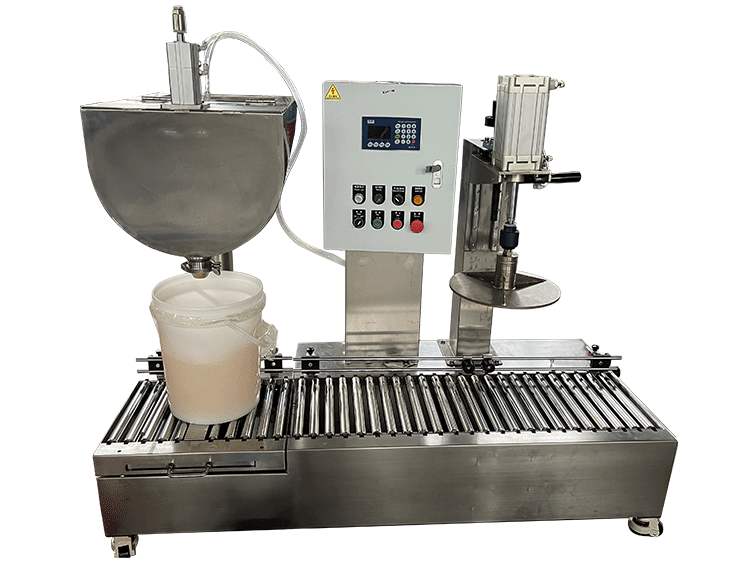 ADF-30T1半自動(dòng)灌裝機(jī)（帶壓蓋）